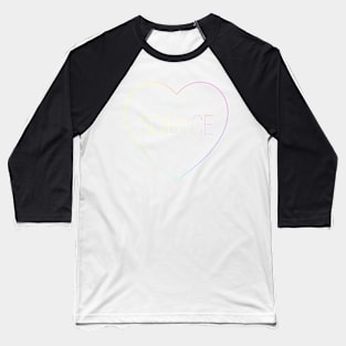 I Love Science Heart Baseball T-Shirt